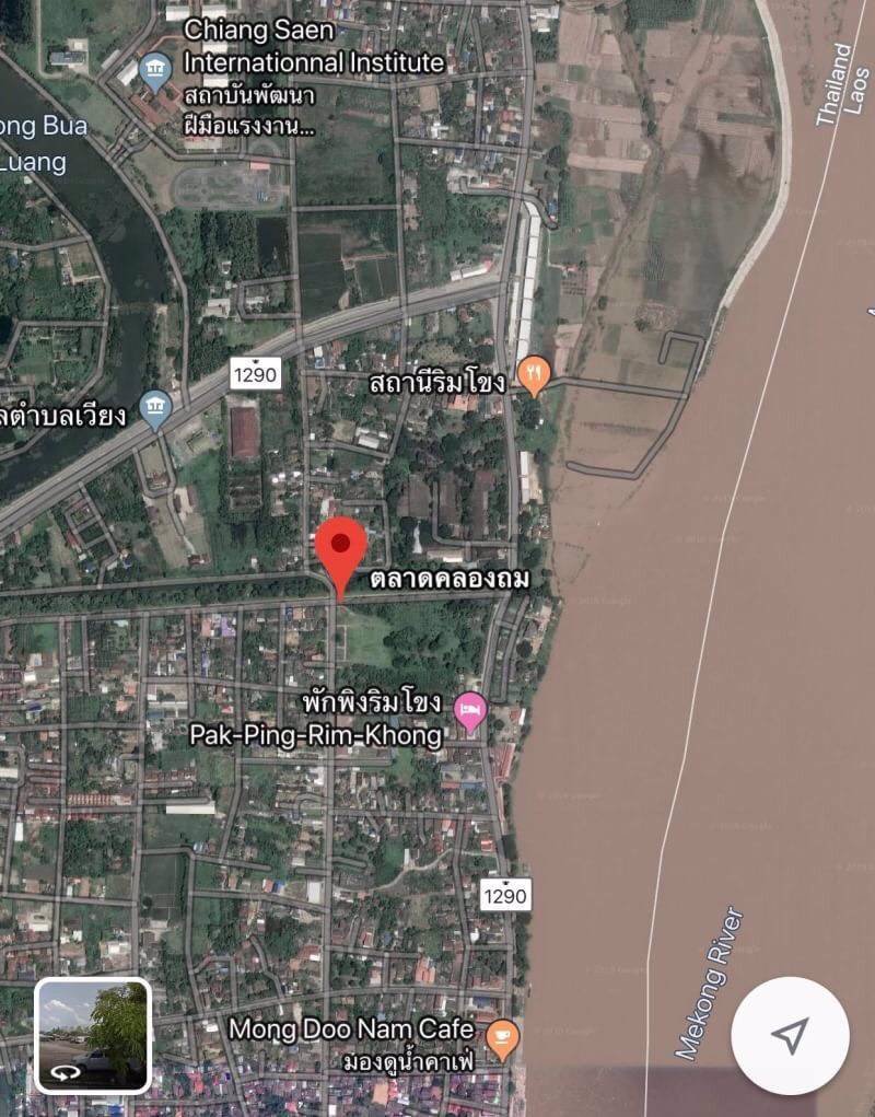 ขายที่ดินในอเชียงแสน-จเชียงราย-ปัจจุบันให้เช่าเป็นตลาดคลองถม