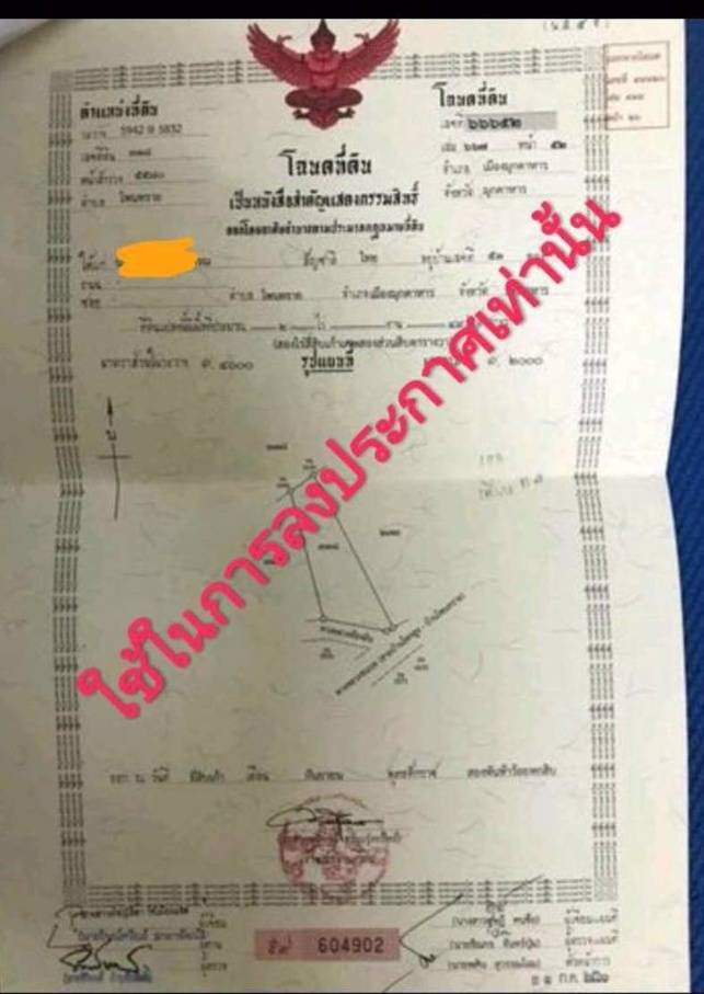 ขายที่ดินพร้อมสวนยาง-ติดถนนสี่เลน-เจ้าของขายเอง-ตโพนทราย-อเมือง-จมุกดาหาร