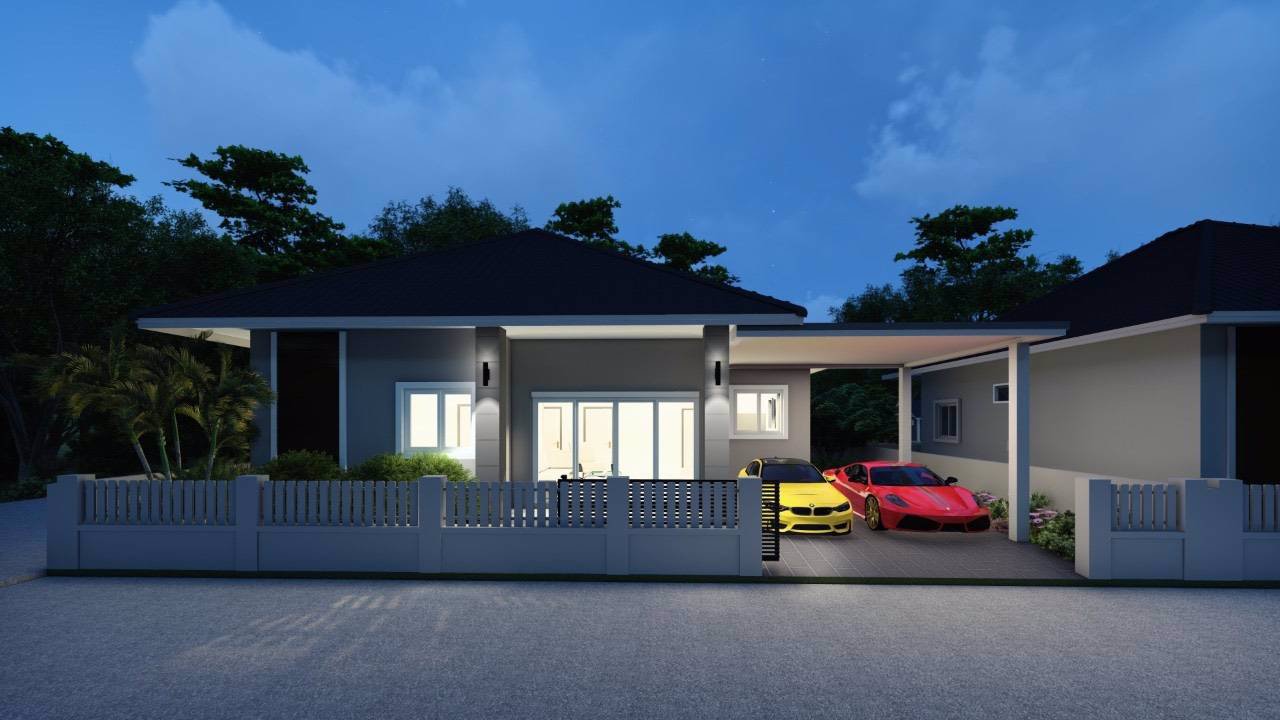 บ้านเดี่ยวสร้างใหม่ใจกลางเมือง-โครงการบ้านอยู่สบาย2-ซอย2-สันตาลเหลือง-ตริมกก-อเมือง-จเชียงราย