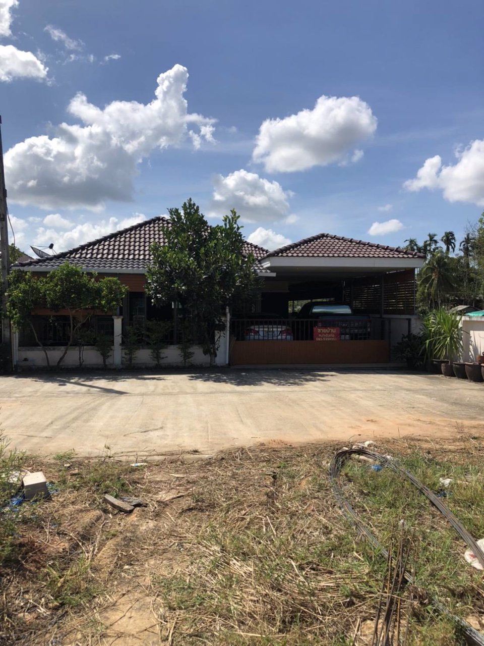 ขายบ้านเดี่ยวชั้นเดียว-บ้านสิริทรัพย์-อนาโยง-จตรัง-พร้อมเข้าอยู่