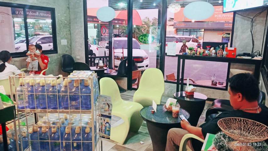 เซ้งร้านกาแฟสด-ทำเลดีริมถนนใหญ่-หน้าเทศบาลบางคูวัด-จปทุมธานี