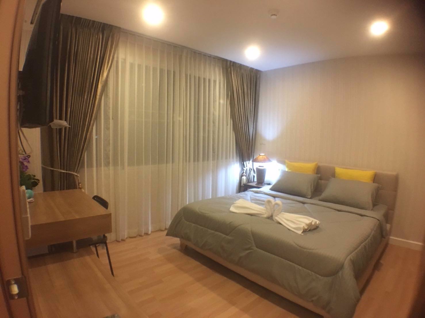 ขายคอนโดกรีนเลค-ติดทางรถไฟที่จะทำรถไฟฟ้าความเร็วสูง