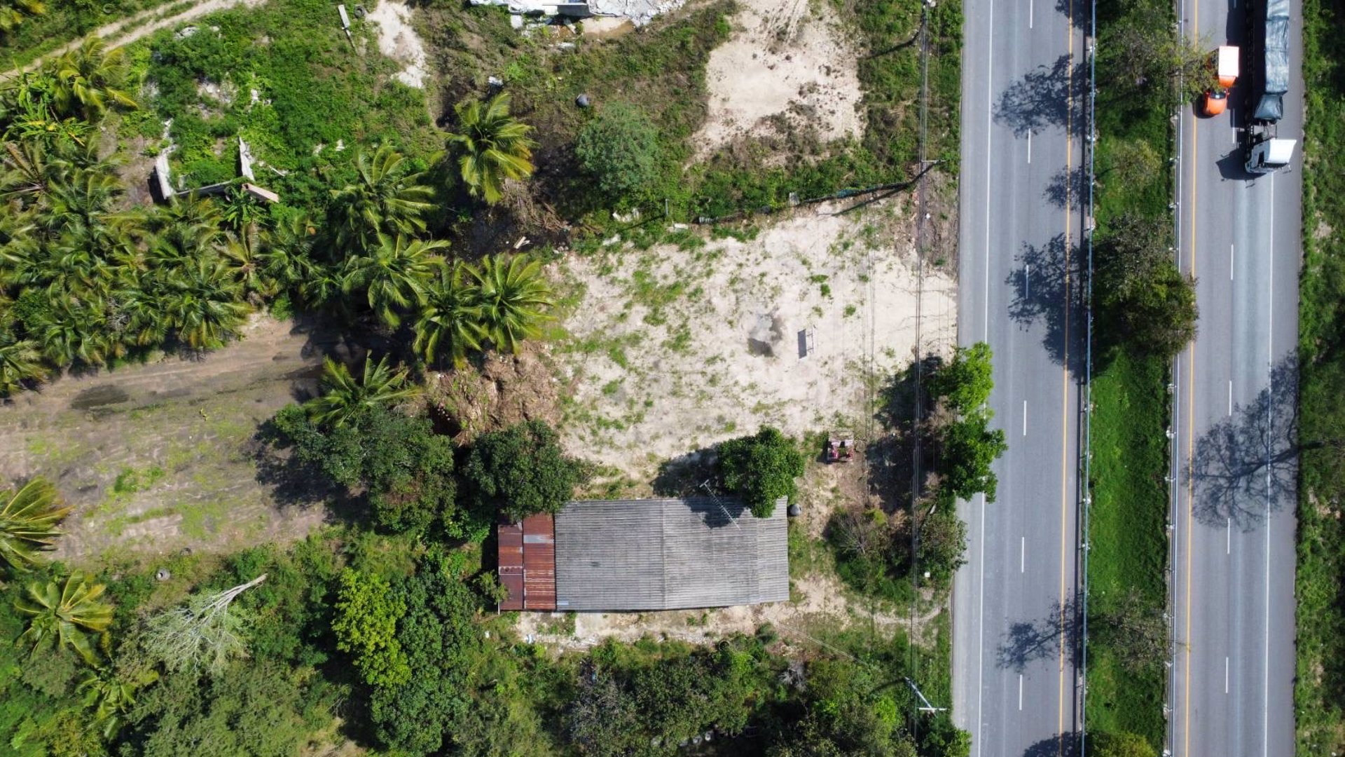 ขายที่ดินติดถนนเพชรเกษม-ใกล้สี่แยกประจวบ-ตคลองวาฬ