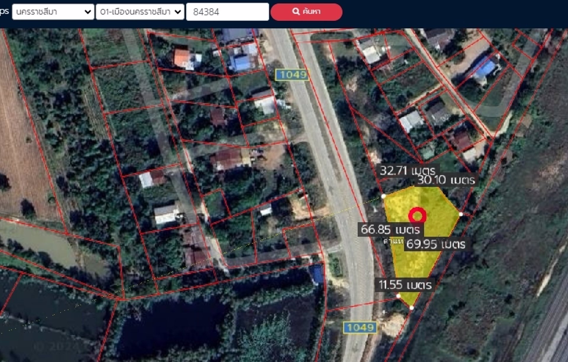 ขายที่ดินติดถนนสี่เลนใกล้ถนนมิตรภาพ-1-ไร่-3-งาน-2-ตรว