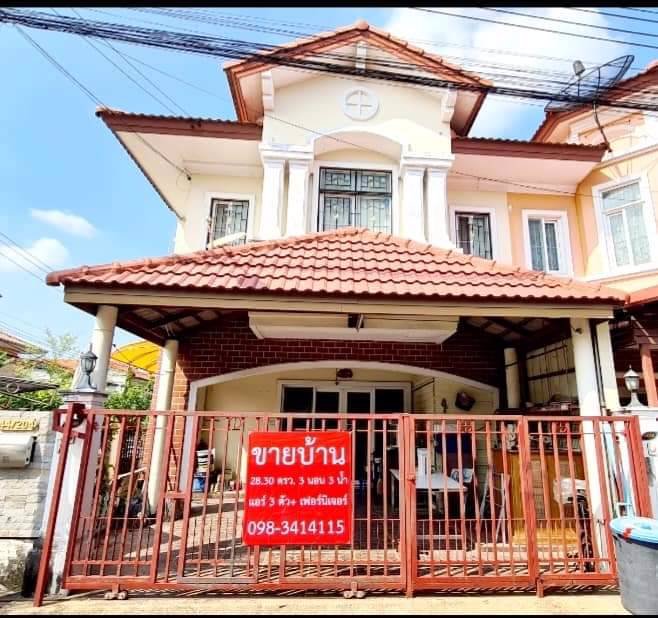 ขายทาวเฮ้าส์-2ชั้น-หลังมุม-จอดรถได้หลายคัน-ถนนกว้าง-เดอะคอนเนค3