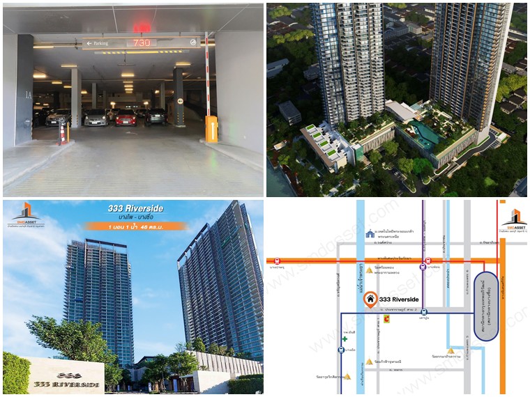 ขายราคาพิเศษ-333-ริเวอร์ไซด์-46-ตรม-ชั้น40-อาคาร-a-ชั้นสูง-ห้องมุม-ทำเลดีเยี่ยม-ส่วนกลางครบทุกสิ่ง