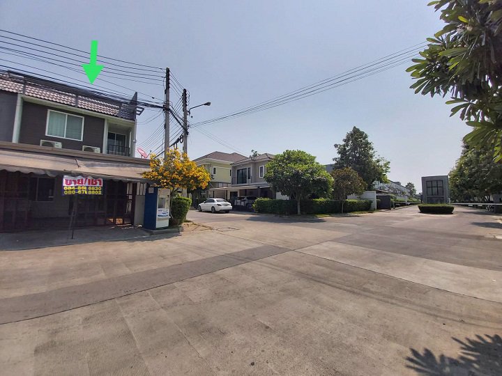 ขายบ้าน-2-ชั้น-ทาวน์โฮม-ทำเลทองแปลงมุม-หลักหก-จปทุมธานี