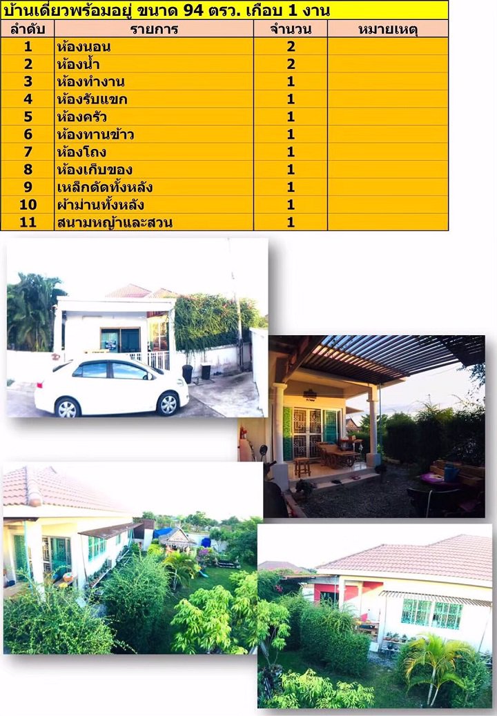 ขาย-หรือให้เช่า-บ้านเดี่ยวชั้นเดียว-ตนาป่า-อเมืองชลบุรี-จชลบุรี