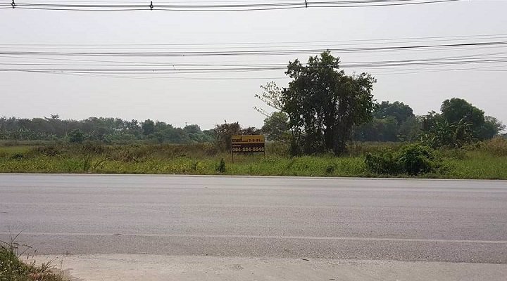 ขายที่ดิน-7-ไร่-3-งาน-31-ตารางวา-ติดถนนใหญ่ลำลูกกา-ฝั่งขาเข้า-หน้ากว้าง-50-เมตร