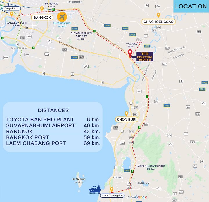ขายที่ดินสำหรับสร้างโรงงานในนิคมอุตสาหกรรม-tfd2-พื้นที่ในเขต-ecc-ieat-ieat-free-zone-