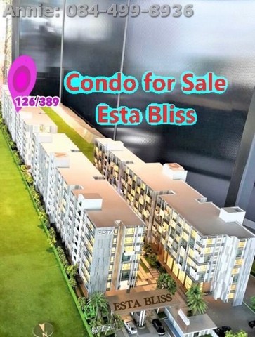 ขายคอนโด-ใกล้รถไฟฟ้า-mrt-เศรษฐบุตรบำเพ็ญ-esta-bliss-1-ห้องนอน-ชั้น-7-23-ตรม-ตึก-บี