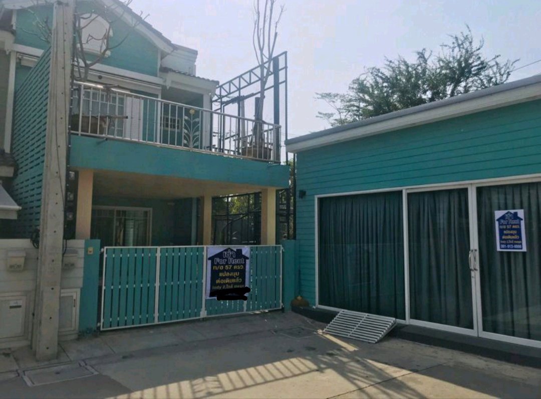 ให้เช่าทาวน์โฮมหลังริม-อินดี้-บางนา-กม7-ตกแต่งสวย-พื้นที่เยอะ