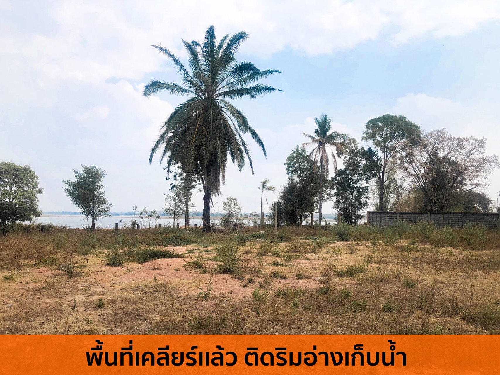 ด่วน-ขายที่ดินอำนาจเจริญ-ติดริมน้ำ-ใจกลางเมือง-เหมาะกับทำบ้านจัดสรร-ที่พัก-ร้านอาหาร-คาเฟ่