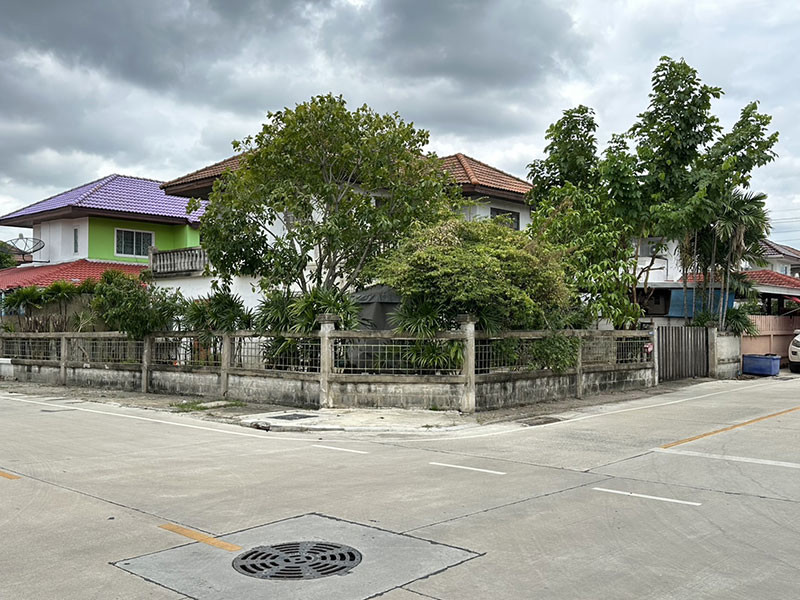 ขายบ้านพร้อมที่ดิน-หมู่บ้าน-บ้านบัวทอง-ถนนเลียบคลองบางไผ่