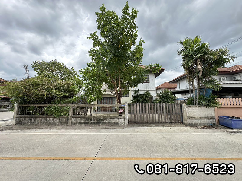 ขายบ้านพร้อมที่ดิน-หมู่บ้าน-บ้านบัวทอง-ถนนเลียบคลองบางไผ่