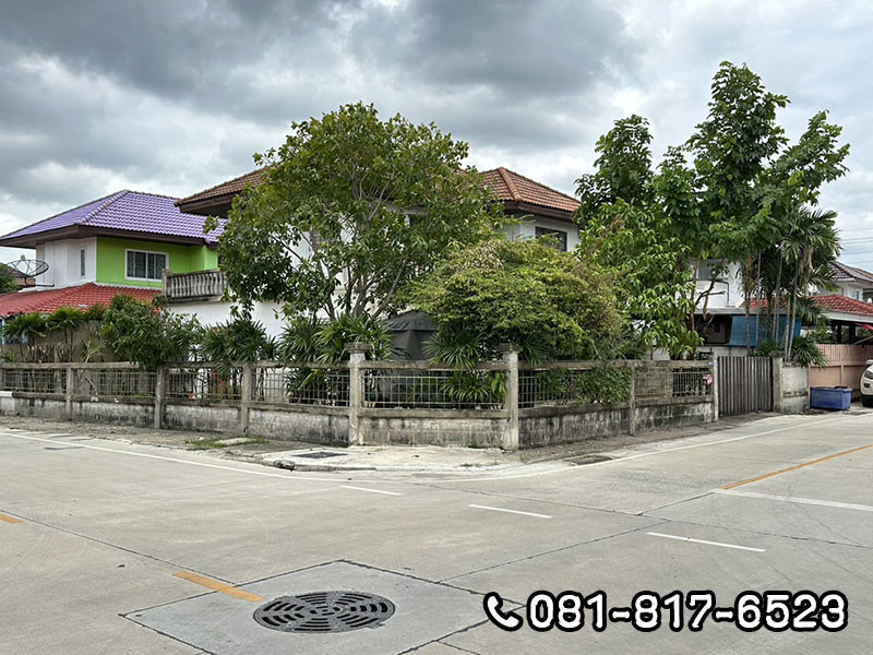 ขายบ้านพร้อมที่ดิน-หมู่บ้าน-บ้านบัวทอง-ถนนเลียบคลองบางไผ่