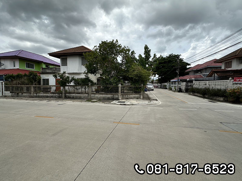 ขายบ้านพร้อมที่ดิน-หมู่บ้าน-บ้านบัวทอง-ถนนเลียบคลองบางไผ่