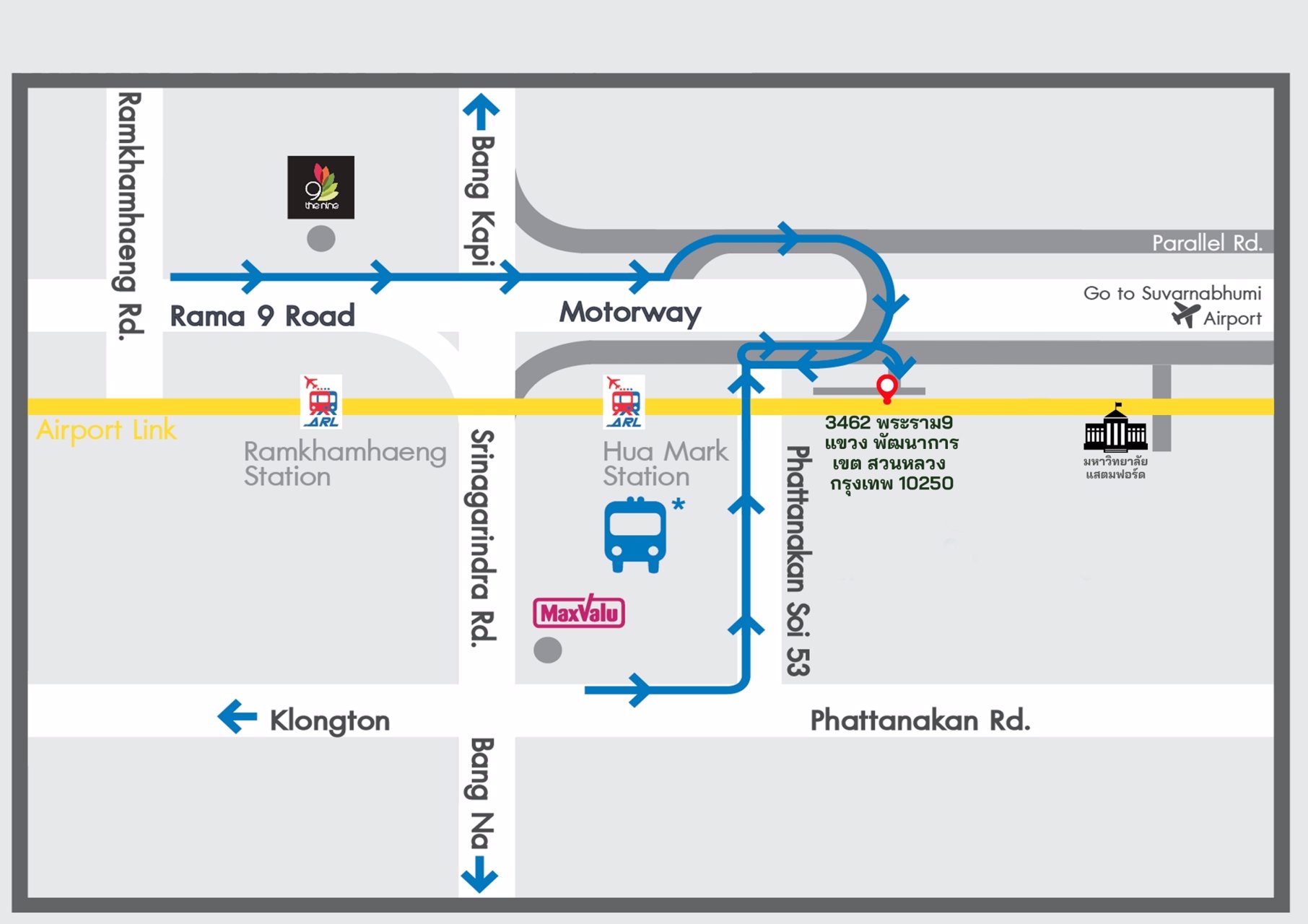 ขายอาคาร-3-ชั้น-เลียบ-มอเตอร์เวย์-พัฒนาการ-พระราม-9