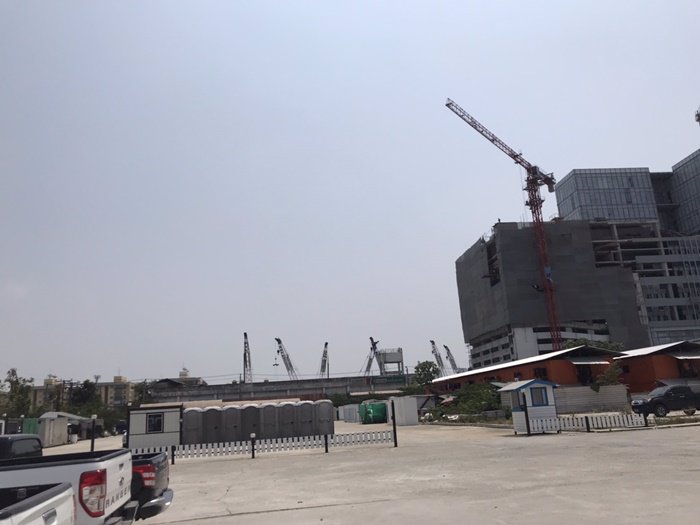 ให้เช่า-ที่ดิน-7-ไร่-ถมแล้ว-ติดรถไฟฟ้า-2-สาย-บางนา-กิโลเมตรที่-4-พื้นที่หน้ากว้าง-ติดถนน