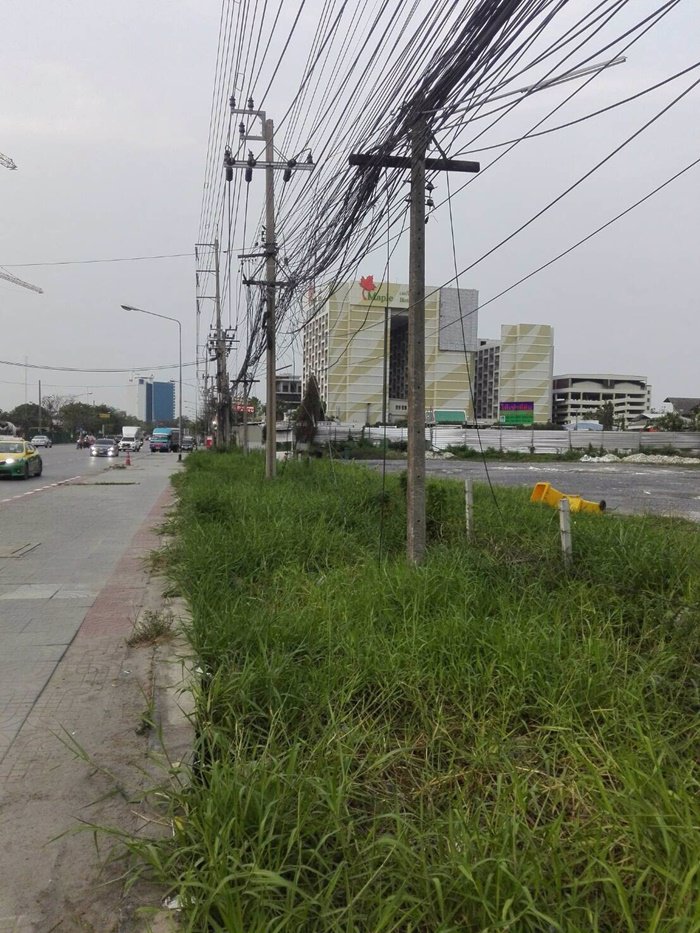 ให้เช่า-ที่ดิน-7-ไร่-ถมแล้ว-ติดรถไฟฟ้า-2-สาย-บางนา-กิโลเมตรที่-4-พื้นที่หน้ากว้าง-ติดถนน