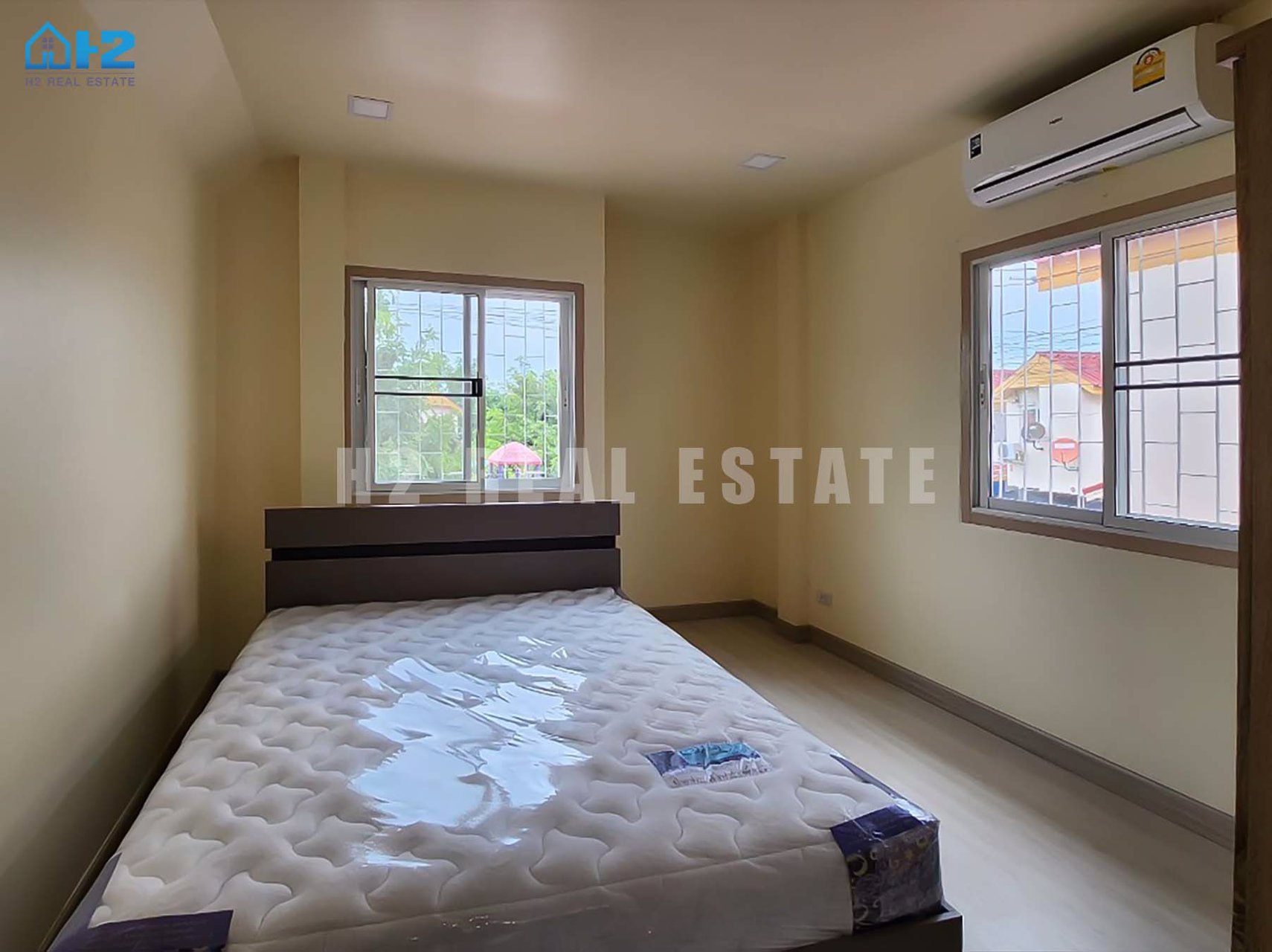 ขายบ้านเดี่ยว-2-ชั้น-หมู่บ้านเอื้ออาทร-หน้าบ้านไม่ชนใคร-อกำแพงแสน-จนครปฐม-ชุมชนอินทรศักดิ์3-หิ้ว