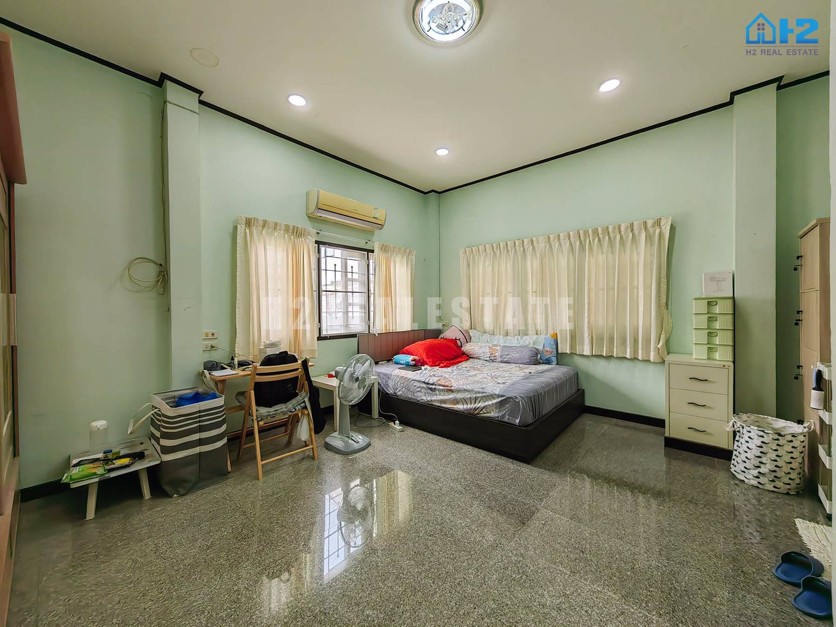 บ้านเดี่ยวซอยประชาอุทิศ90-แยก2-ชั้นเดียว-ยกสูง-พื้นที่ใช้สอยเยอะ