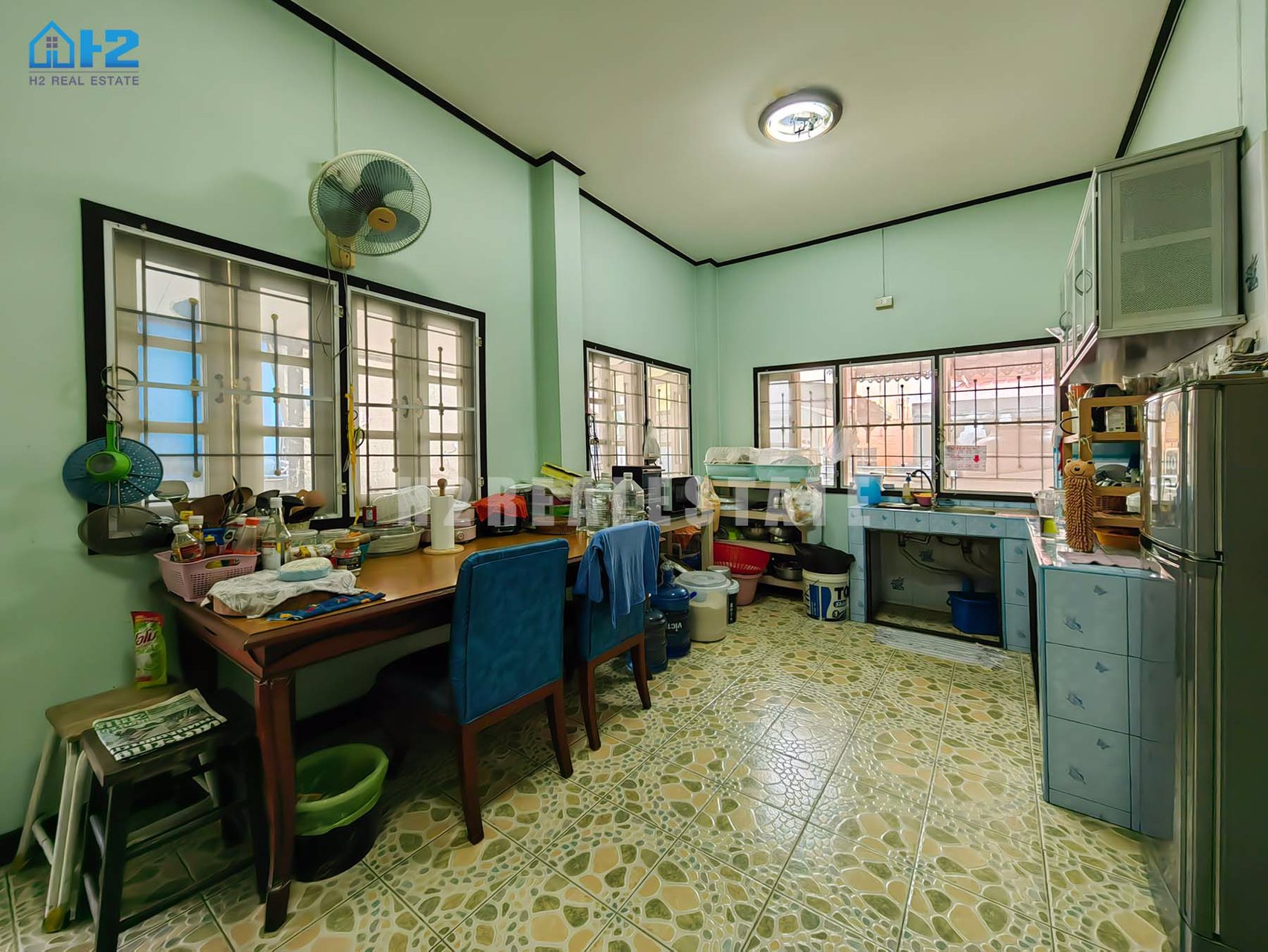 บ้านเดี่ยวซอยประชาอุทิศ90-แยก2-ชั้นเดียว-ยกสูง-พื้นที่ใช้สอยเยอะ