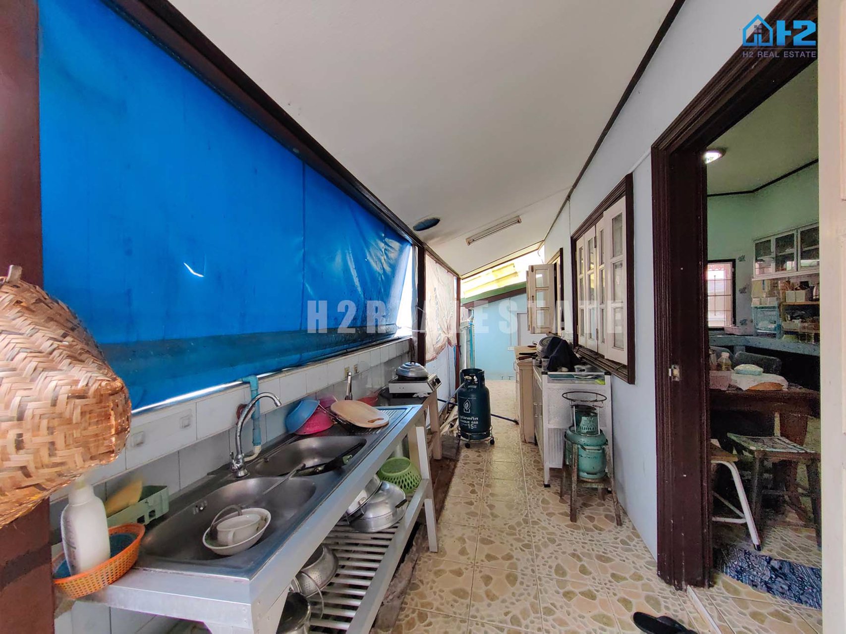 บ้านเดี่ยวซอยประชาอุทิศ90-แยก2-ชั้นเดียว-ยกสูง-พื้นที่ใช้สอยเยอะ