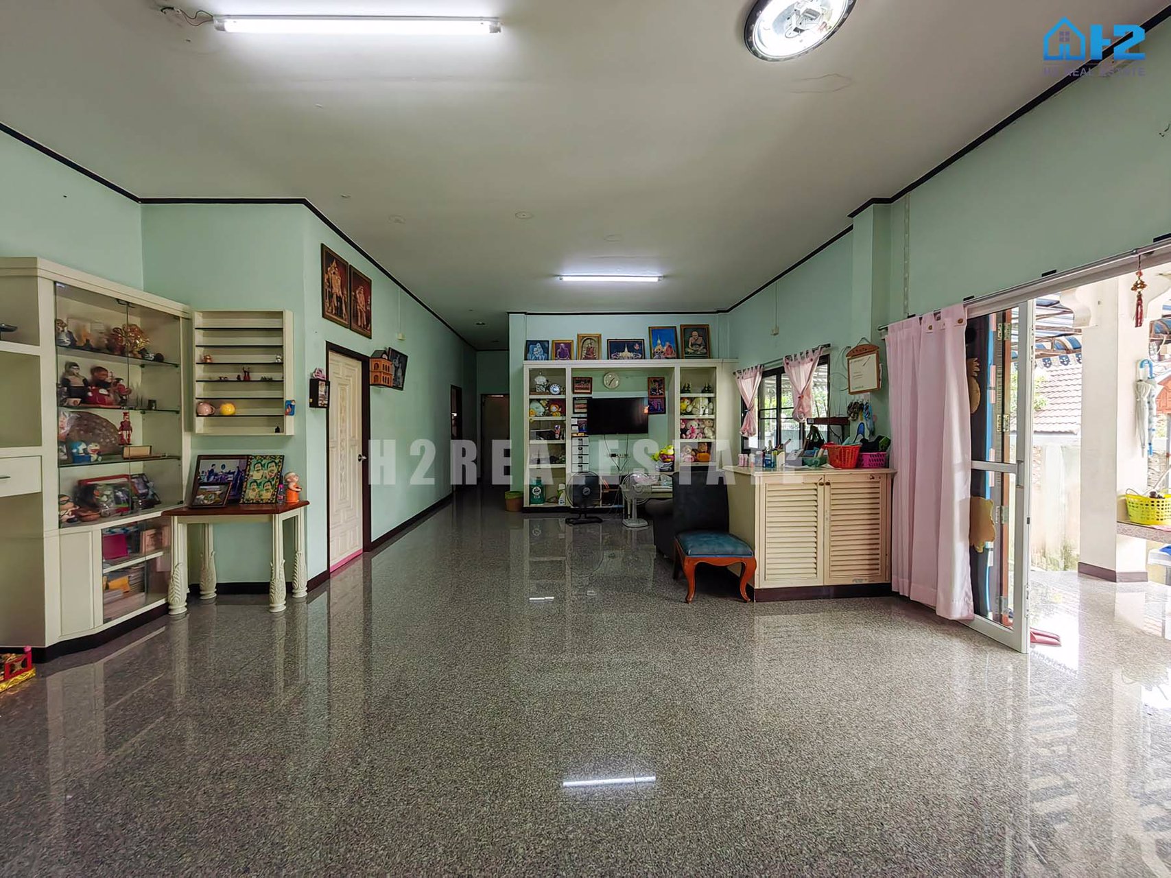 บ้านเดี่ยวซอยประชาอุทิศ90-แยก2-ชั้นเดียว-ยกสูง-พื้นที่ใช้สอยเยอะ