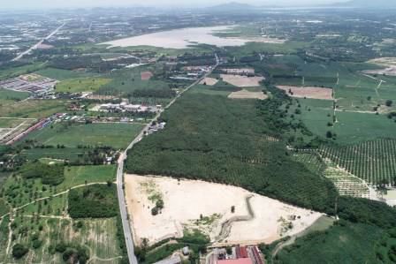 ขายที่ดิน-37-ไร่-17-ตารางวา-ตหนองขาม-จชลบุรี-ติดถนนใหญ่-หนองค้อ-หุบบอน-