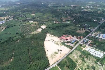 ขายที่ดิน-37-ไร่-17-ตารางวา-ตหนองขาม-จชลบุรี-ติดถนนใหญ่-หนองค้อ-หุบบอน-