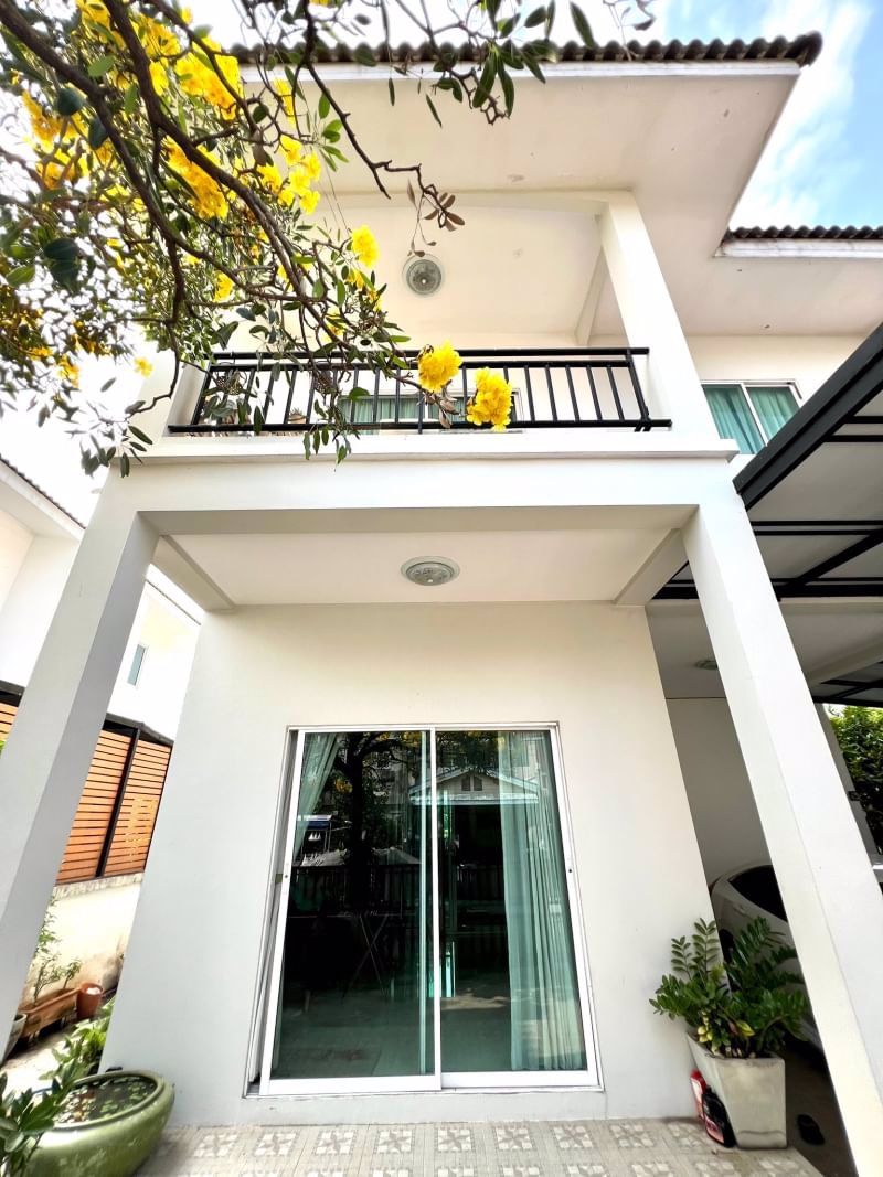 ขายถูก-บ้านเดี่ยว-2-ชั้น-หมู่บ้าน-นีโอวิลล์-ซอยบงกช-17-ต้นโครงการ