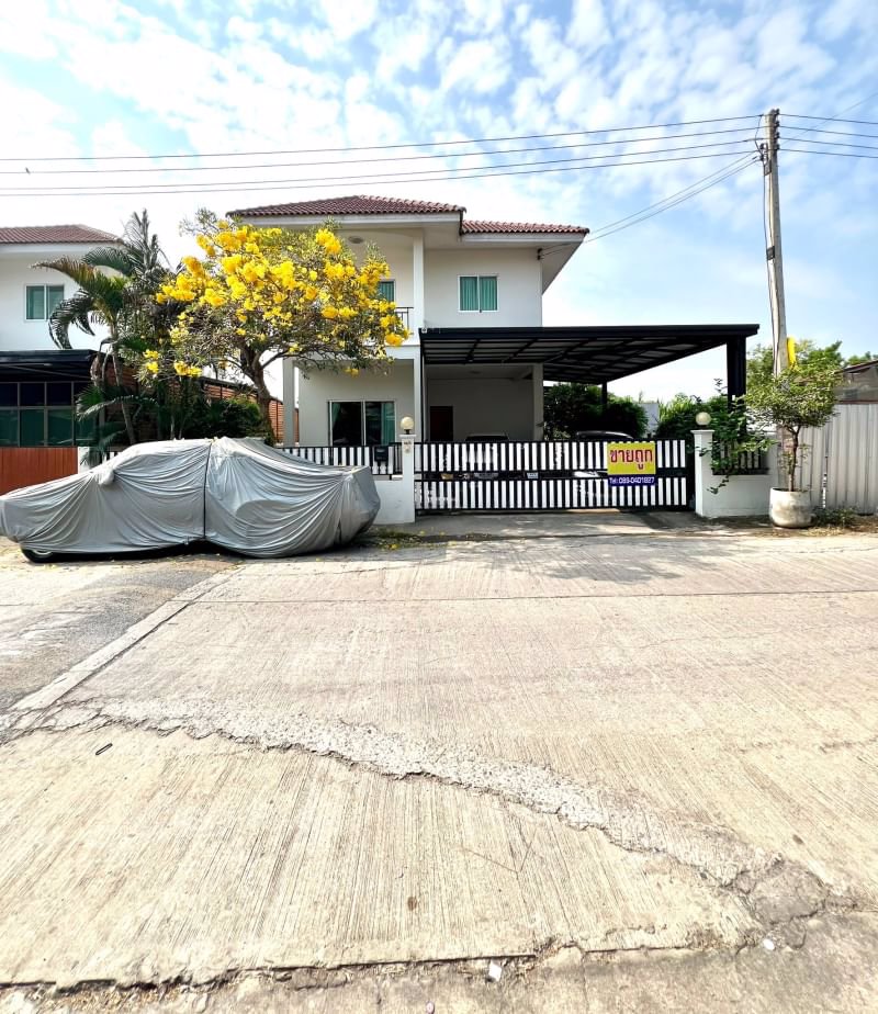 ขายถูก-บ้านเดี่ยว-2-ชั้น-หมู่บ้าน-นีโอวิลล์-ซอยบงกช-17-ต้นโครงการ