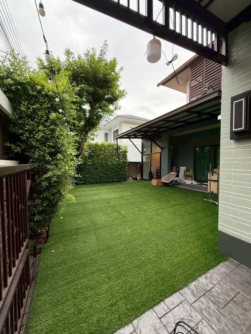 ขายบ้านเศรษฐสิริวัชรพล-ติดถนนสุขาภิบาล5-หน้าสำนักงานเขตสายไหม-แบบสี่ห้องนอน