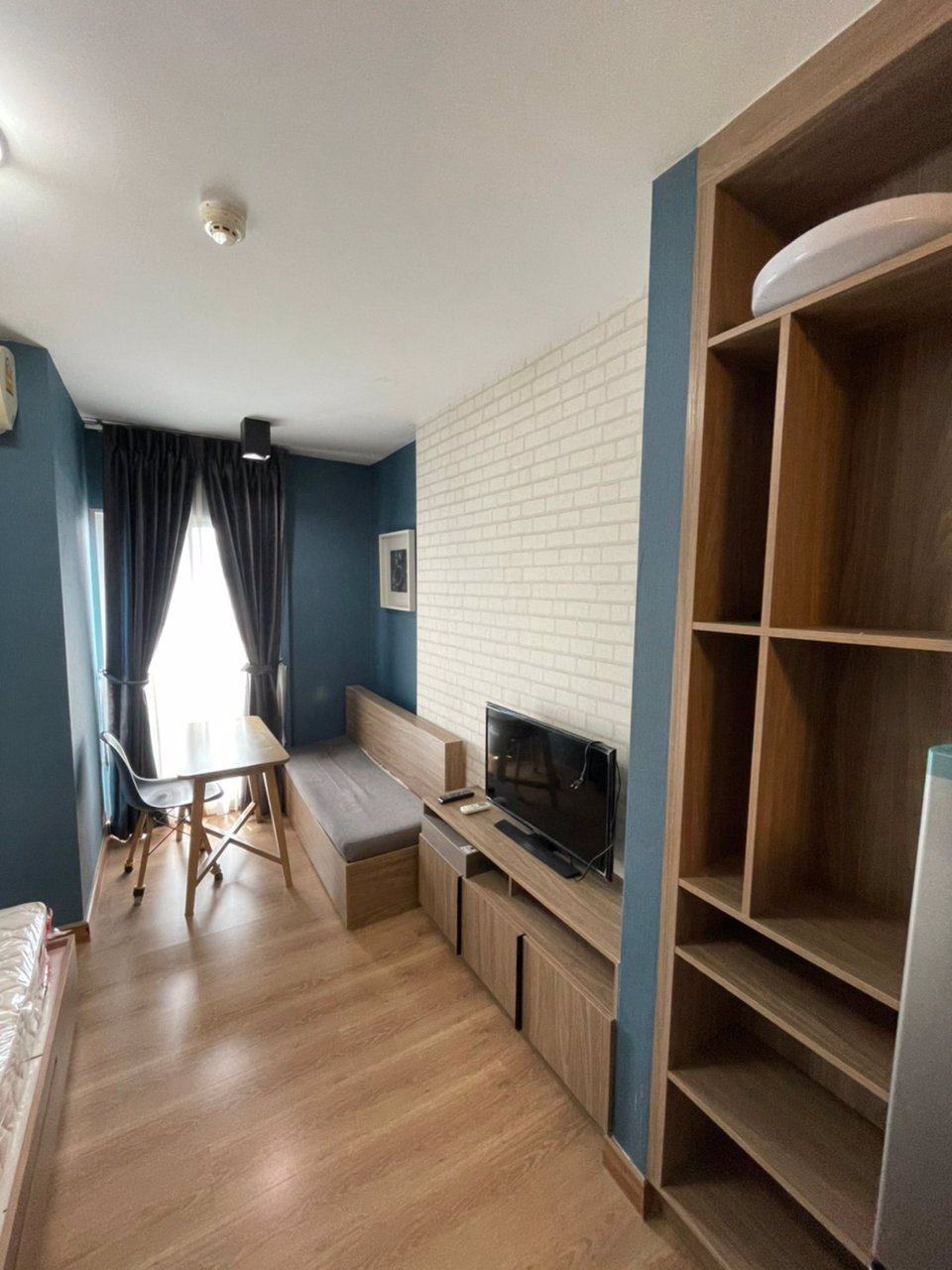 ด่วนให้เช่า-ห้อง-studio-23-ตรม-เพียง-10000-เดือน-เฟอร์นิเจอร์ครบครัน-มีเครื่องซักผ้า-รีบจองเลยค่ะ