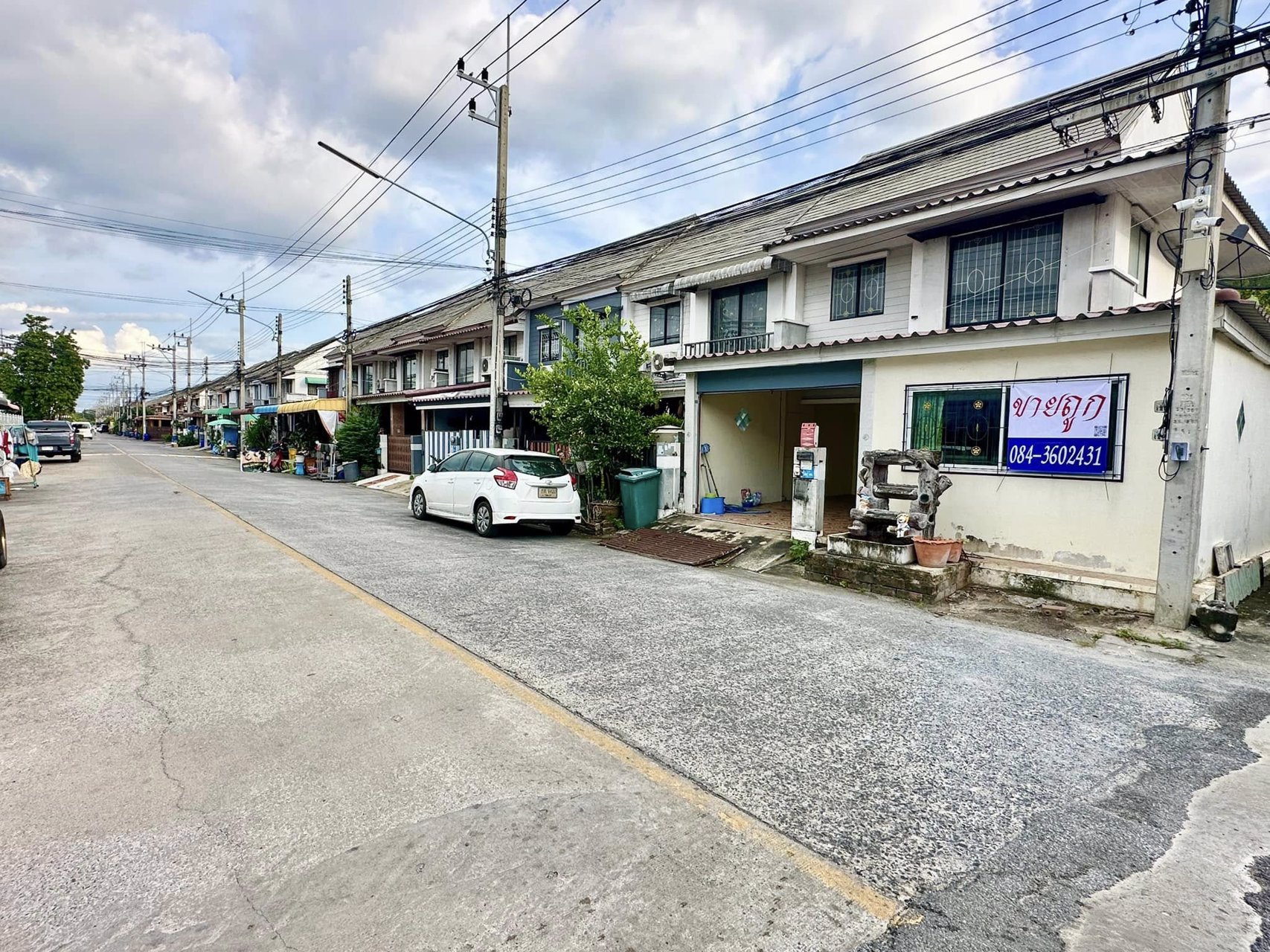 ขายถูก-หมู่บ้านพฤกษา-52-2-หลังริม-ถนนเมน