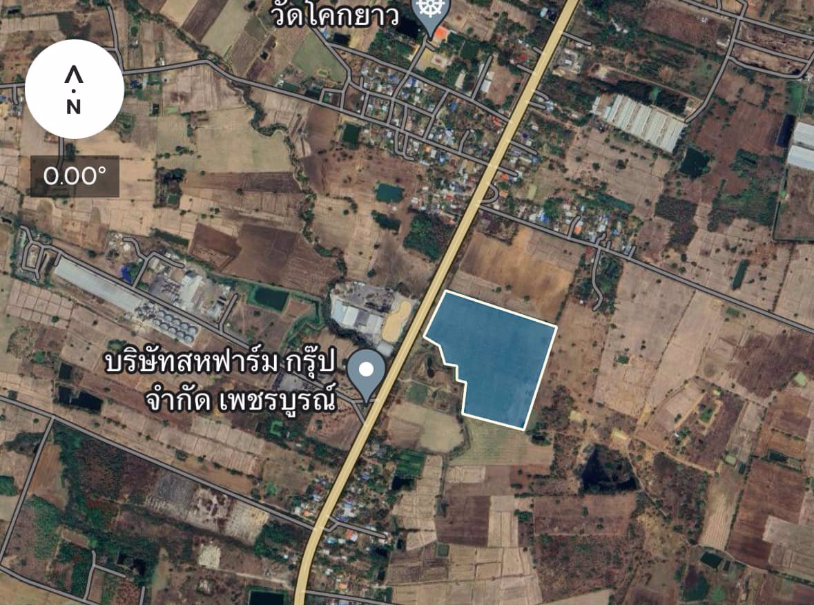 ขายที่ดินติดถนน-บึงสามพัน-เพชรบูรณ์