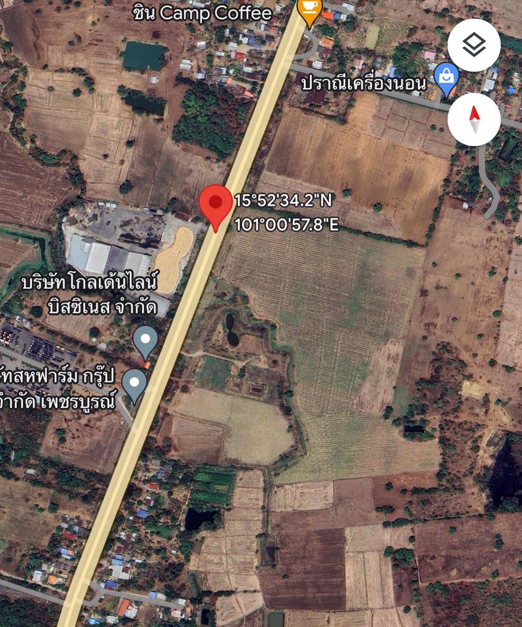 ขายที่ดินติดถนน-บึงสามพัน-เพชรบูรณ์