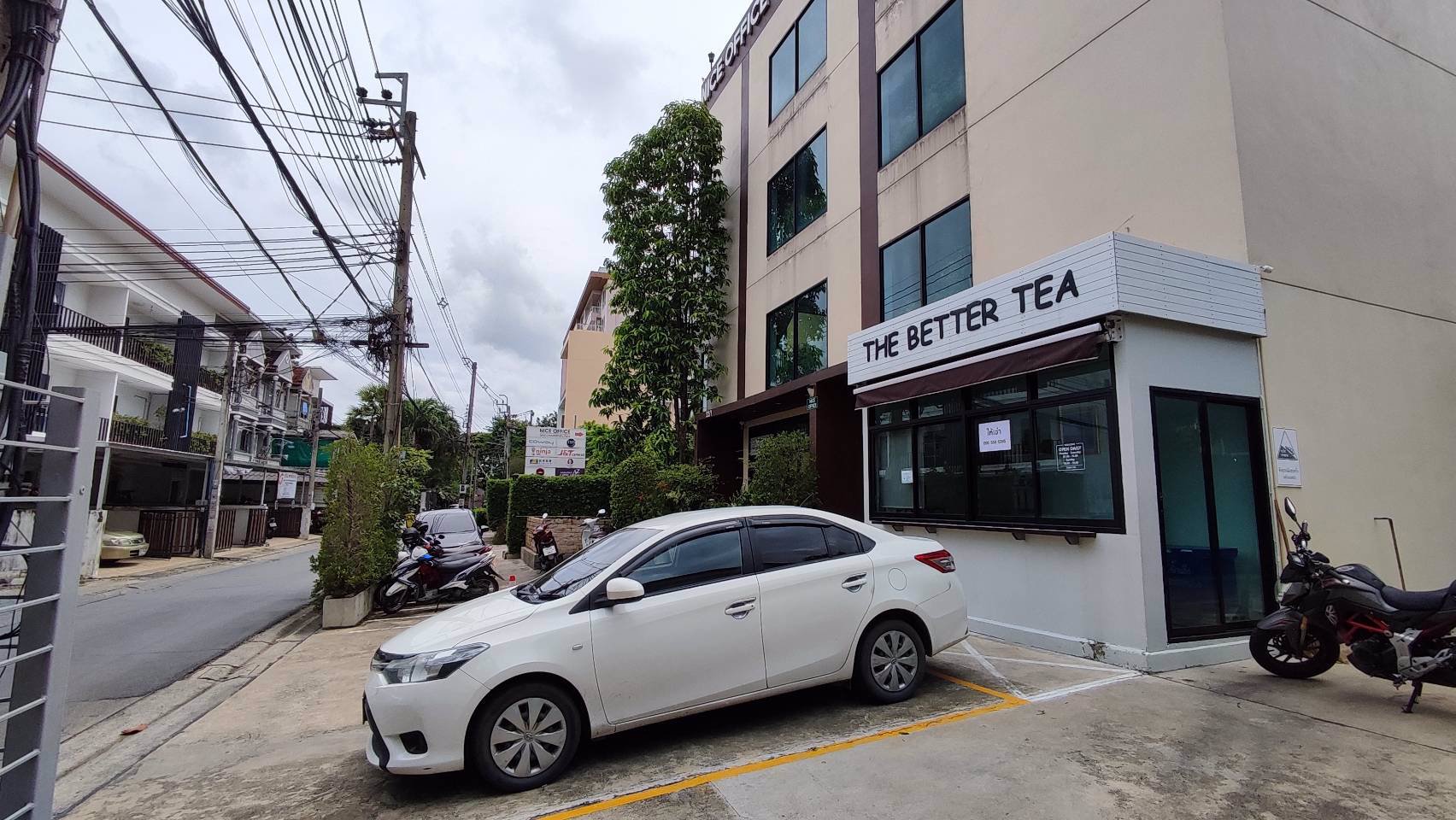 พื้นที่ร้านค้าให้เช่า-หน้าอาคารสำนักงาน-สนามบินน้ำ-นนทบุรี