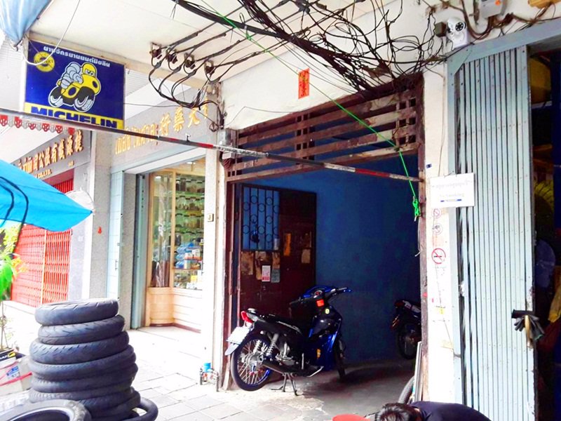 ขายตึกแถวสองชั้น-112-ตารางวา-วงเวียน22-ถนนสันติภาพ-ทำเลดีย่านค้าขาย