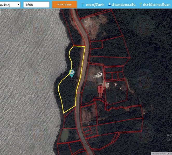 ขายที่ดิน-18-ไร่-ติดทะเล-ติดถนนสุขุมวิท-อำเภอ-คลองใหญ่-ตราด