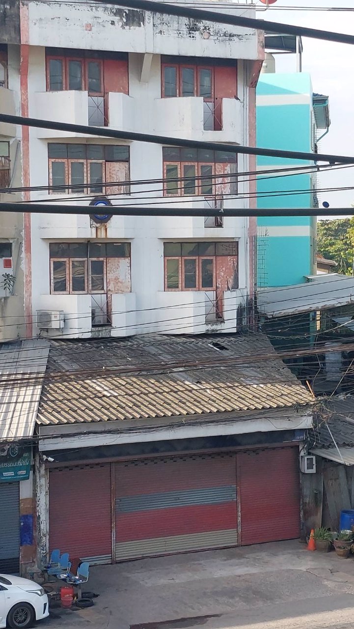 ขายอาคารพาณิชย์-3-ชั้นพร้อม-1ชั้นลอย-และมีดาดฟ้า-2คูหา