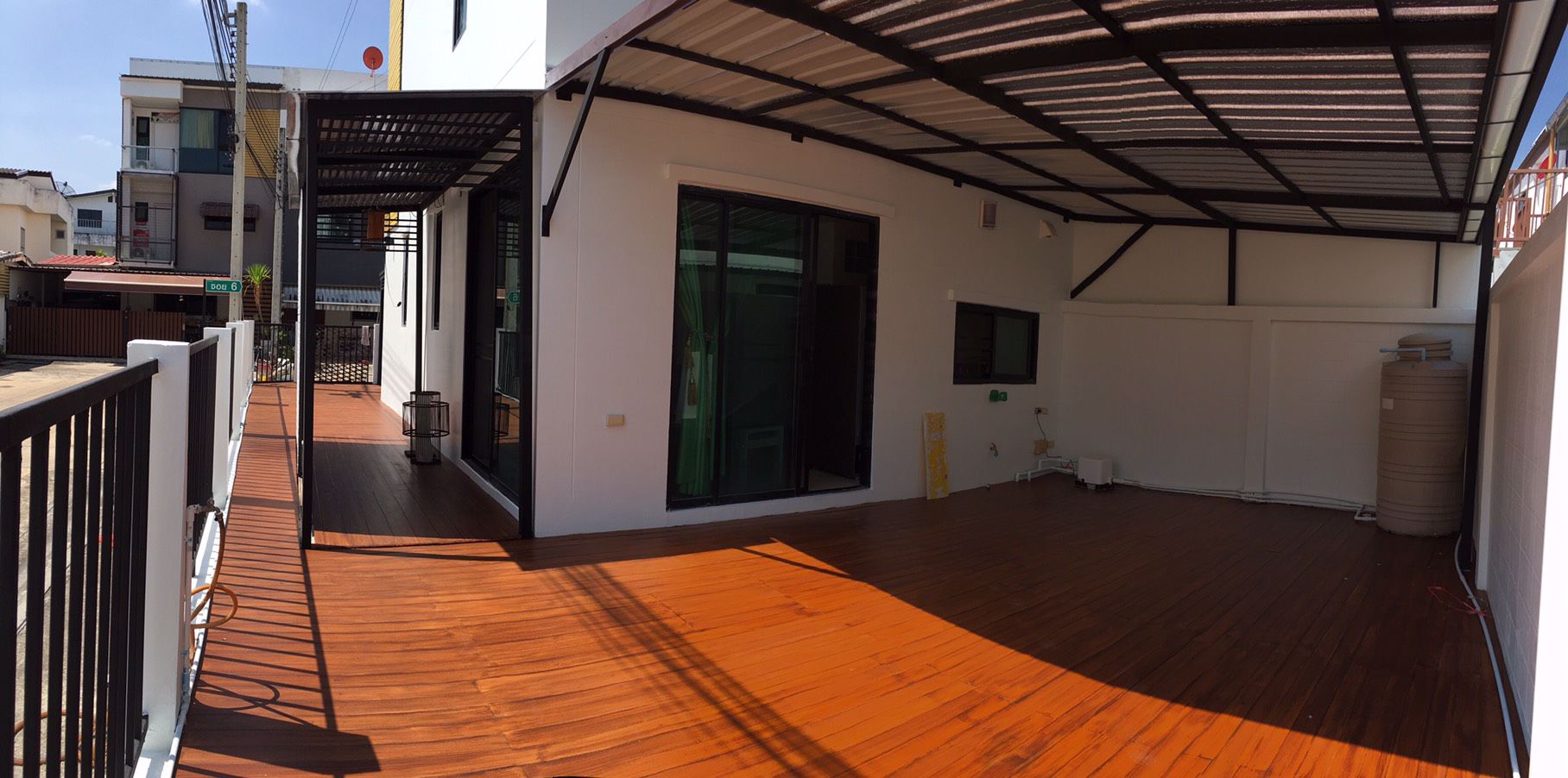 ให้เช่าทาวน์โฮม-3-ชั้น-หมู่บ้านสารินวิช-สุขุมวิท-107-ต่อเติมแล้วพร้อมอยู่