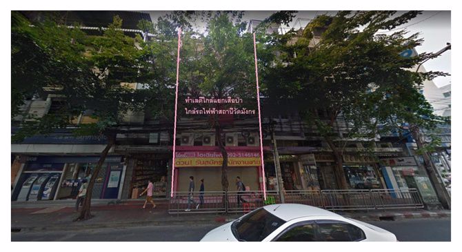 ให้เช่าอาคารพาณิชย์-5-ชั้น-2-คูหา-25-ตารางวา-เหมาะทำกิจการหรือเปิดร้านค้า-ติดถนนเจริญกรุง-แยก