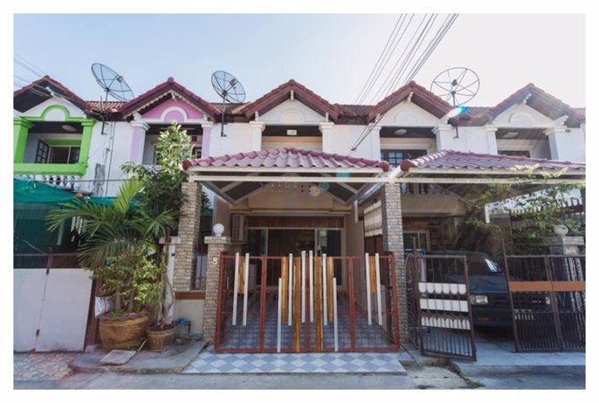 ให้เช่าทาวน์เฮาส์2ชั้น-112-ตารางเมตร-3ห้องนอน-หมู่บ้านเอเวอร์กรีน-ซอยบางนาตราด-56-เนชั่น-บา
