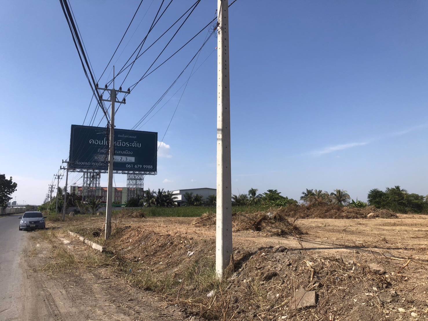 ให้เช่าที่ดินถมแล้ว-เนื้อที่-3ไร่-เดือนละ-28000บาท