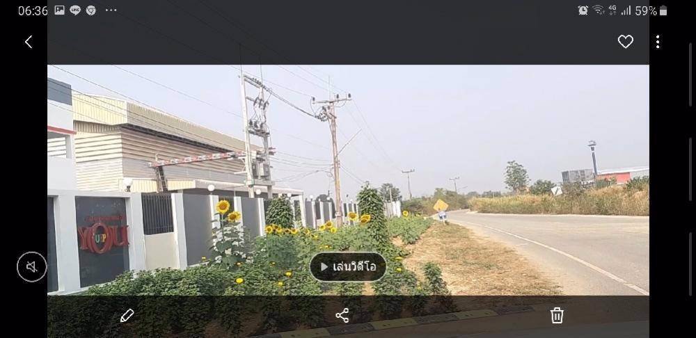 ให้เช่าที่ดิน-ใกล้นิคมเกตเวย์-ติดโรงงาน-ยูพีพี-อัลทิเมทแพคกิ้ง