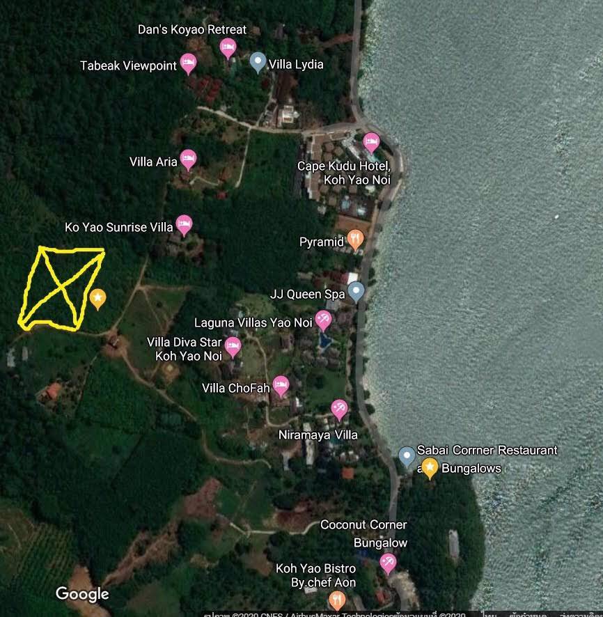 ขายที่วิวทะเลบนเกาะยาวน้อย-ราคา-87ล้านบาท-ไร่-land-for-sale-view-ocean-at-koh-yao-noi-phangnga