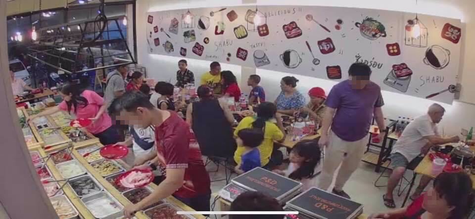 ร้านชาบู-ตลาดคลองสี่เมืองใหม่