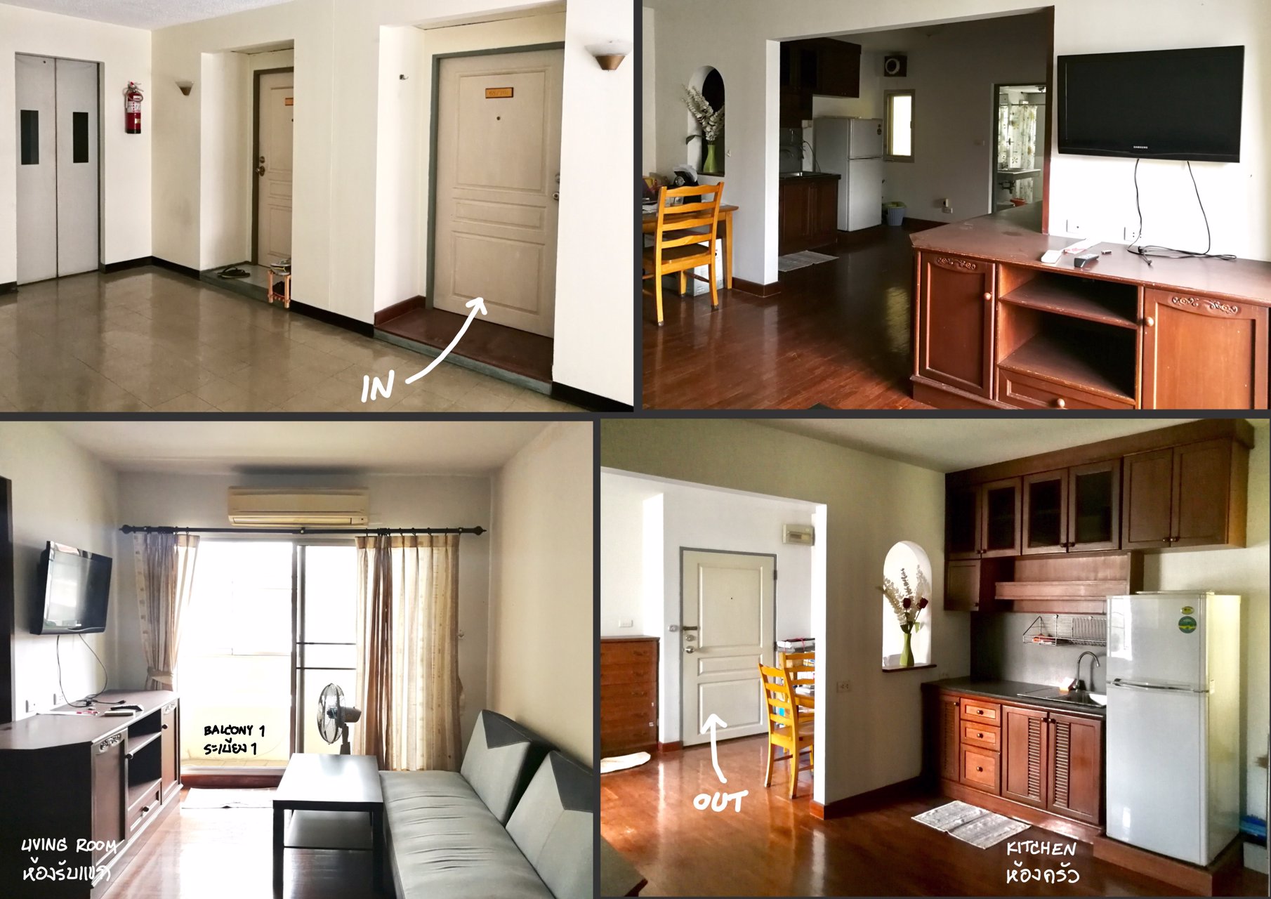 เจ้าของขายเอง-ขายคอนโดสวนธน-รัตนาธิเบศร์-60ตรม-2ห้องนอน-1ห้องน้ำ